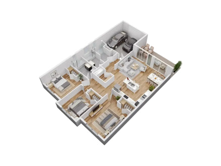 Plan 3D Meublé Après HOLI.